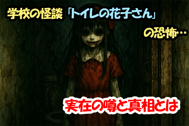 学校の怪談「トイレの花子さん」の恐怖…実在の噂と真相とは