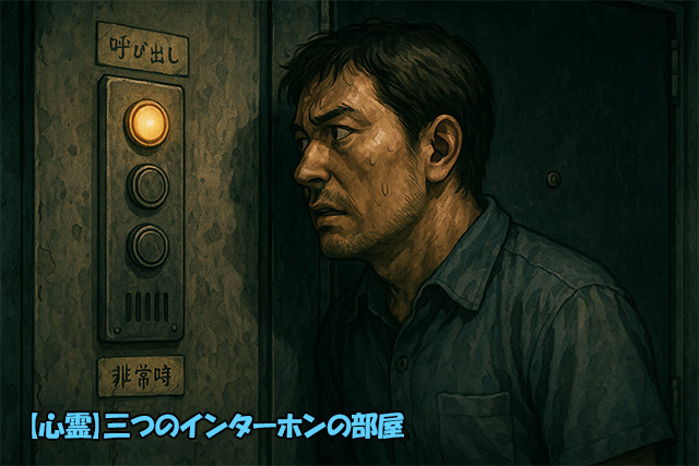 【心霊】三つのインターホンの部屋