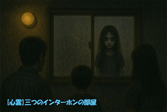 【心霊】三つのインターホンの部屋