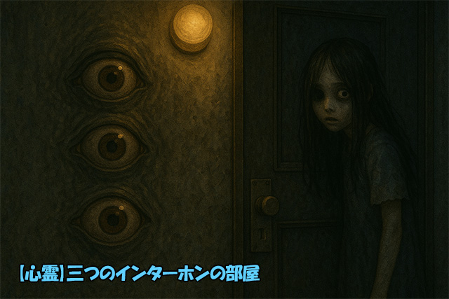【心霊】三つのインターホンの部屋
